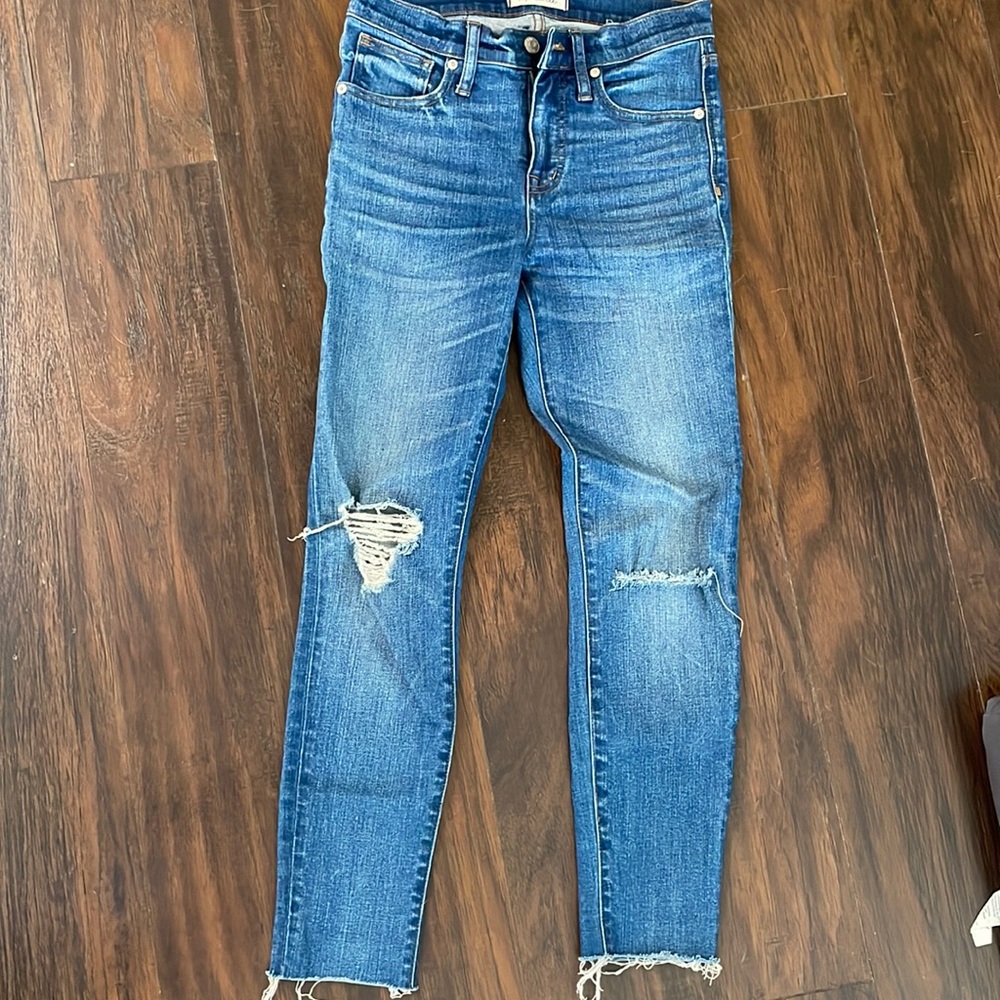 Madewell 9” High-Rise Skinny Crop